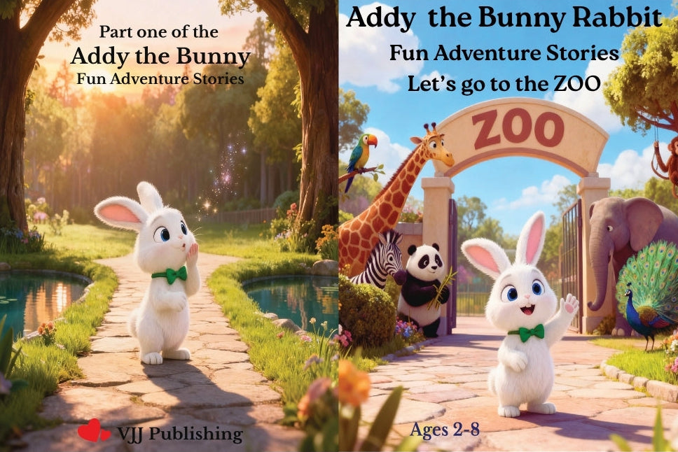 Addy the Bunny Rabbit: Let’s Go to the Zoo