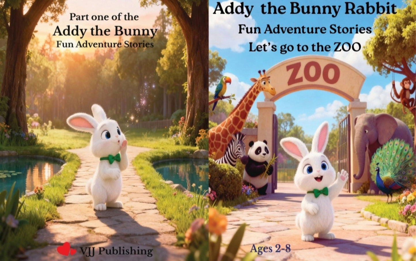 Addy the Bunny Rabbit: Let’s Go to the Zoo (eBook)
