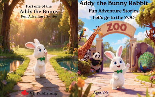 Addy the Bunny Rabbit: Let’s Go to the Zoo (eBook)